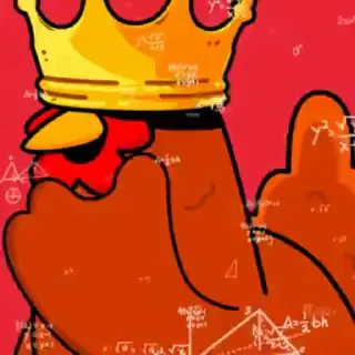 🤔 emoji Coq to the moon! @chikniloveu Telegram sticker 13 of 118