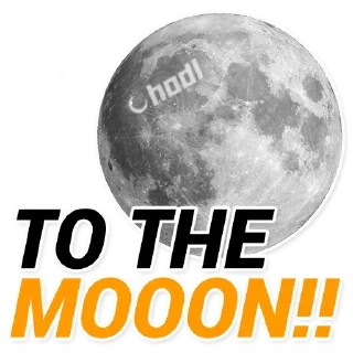 Sticker from TO THE MOON