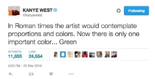 💚 emoji Kanye Tweets Telegram sticker 16 of 60