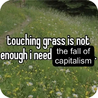 Sticker from Communism