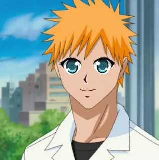 🙂 emoji Ichigo che Telegram sticker 7 of 13