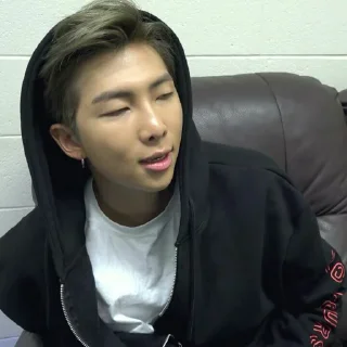 📎 emoji Kim Namjoon •| @Iwallis Telegram sticker 18 of 50