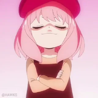 😏 emoji 🎥 Anya Forger-3 (@TodorokiShouto) Telegram sticker 21 of 50