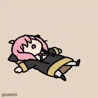 😏 emoji 🥜 Anya Forger (@TodorokiShouto) Telegram sticker 13 of 41