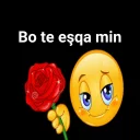 ☺️ emoji Stîkerên kurdî Telegram sticker 2 of 38