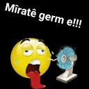 😰 emoji Stîkerên kurdî Telegram sticker 13 of 38