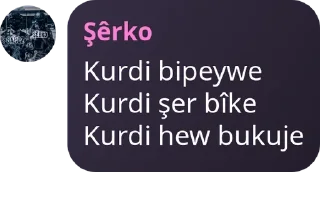 🙍‍♀️ emoji Zimanê Kurdî pack by @QuotLyBot Telegram sticker 9 of 120