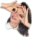 😎 emoji Miranda Telegram sticker 20 of 47