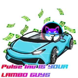 💵 emoji Pulse Inu Telegram sticker 13 of 31