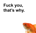 Sticker from Goldfish's Shitty Meme Pack
