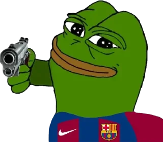🔫 emoji Barcelona 2023/24 by 🔵[ @PepeAlireza ]🔴 Telegram sticker 5 of 67