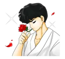 🌹 emoji Ranma 1/2 Telegram sticker 14 of 40