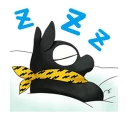 😴 emoji Ranma 1/2 Telegram sticker 22 of 40