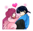 ❤ emoji Ranma 1/2 Telegram sticker 11 of 40