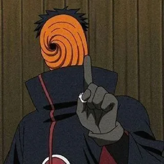 🤫 emoji Uchiha Clan Telegram sticker 12 of 28