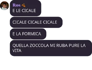 🐜 emoji Ros e le sue pagliacciate Telegram sticker 10 of 88