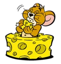 Sticker from Tom and Jerry
