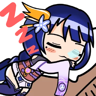 ⚡️ emoji Raiden Shogun @Lorenzo_Di_Mascio Telegram sticker 10 of 57