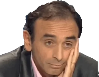 😒 emoji Zemmour @FranceCanal Telegram sticker 21 of 49