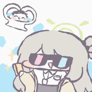 😎 emoji Captain @Kaede's Pack Telegram sticker 23 of 34