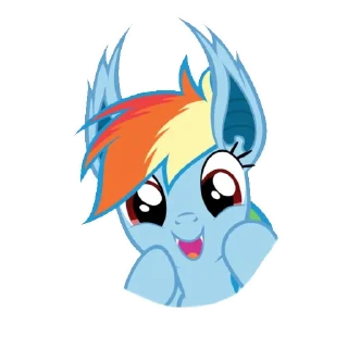 Sticker from млп радуга @stickermily