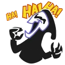😂 emoji Крик @Stickersnew Telegram sticker 1 of 40
