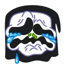 🥴 emoji Крик @Stickersnew Telegram sticker 10 of 40