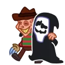 🕺 emoji Крик @Stickersnew Telegram sticker 24 of 40