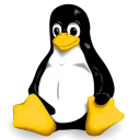 Sticker from Linux distributions