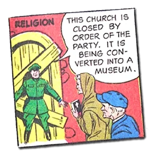 💒 emoji Insane Commies from American Comics Telegram sticker 16 of 113