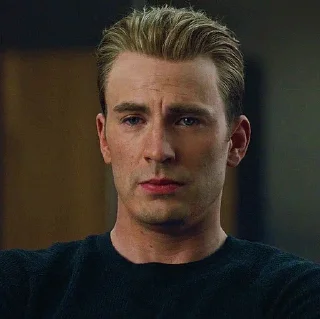 🇺🇸 emoji ❖ ，Steve Rogers - @DarknessStickers ✭ Telegram sticker 13 of 120