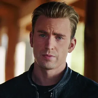 🇺🇸 emoji ❖ ，Steve Rogers - @DarknessStickers ✭ Telegram sticker 20 of 120