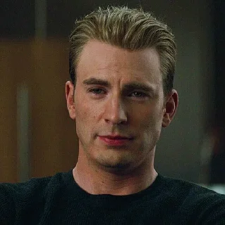 🇺🇸 emoji ❖ ，Steve Rogers - @DarknessStickers ✭ Telegram sticker 14 of 120