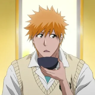 🍁 emoji Ichigo Kurosaki By (@Miyukotto) Telegram sticker 15 of 110