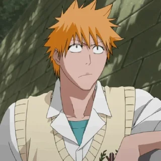 🍁 emoji Ichigo Kurosaki By (@Miyukotto) Telegram sticker 12 of 110