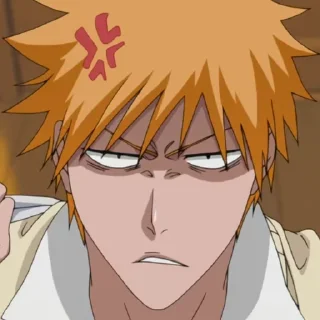🍁 emoji Ichigo Kurosaki By (@Miyukotto) Telegram sticker 17 of 110