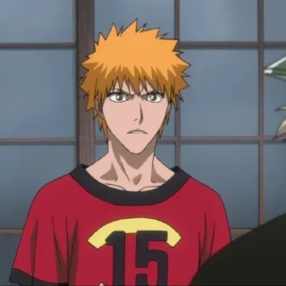 🍁 emoji Ichigo Kurosaki By (@Miyukotto) Telegram sticker 24 of 110