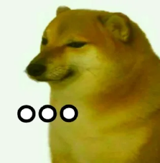 😶 emoji Dorime Doge di @Mammt_Smash Telegram sticker 13 of 36