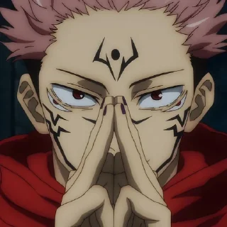 🪔 emoji 両面𝐒𝐔𝐊𝐔𝐍𝐀 -⛩ [ @JujutsuKaisen_Anime ] Telegram sticker 14 of 105