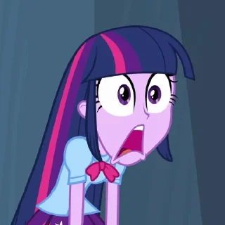 Sticker from Equestria girls @smartgamer