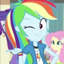 ☁️ emoji 「～Equestria Girls」| ʙʏ: @violet_des 🌿 Telegram sticker 1 of 70