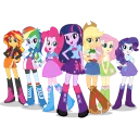 Sticker from Equestria girls