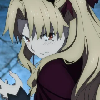 😡 emoji ereshkigal @stickerspackanime Telegram sticker 5 of 120