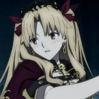 😳 emoji ereshkigal @stickerspackanime Telegram sticker 17 of 120