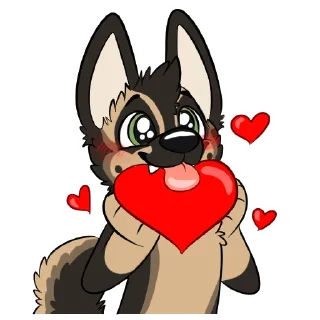Sticker from Daryl & Michonne