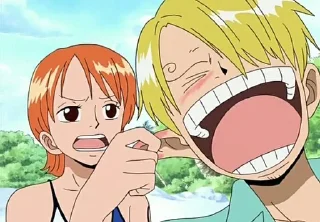 😍 emoji Le avventure di Sanji Telegram sticker 23 of 72