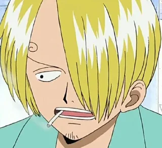 😀 emoji Le avventure di Sanji Telegram sticker 21 of 72