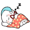 😴 emoji まふまふ Telegram sticker 6 of 40