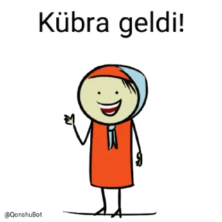 Sticker from Kübra @Qonshubot