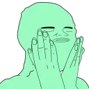 🏹 emoji Official green $MONSTA Pack Telegram sticker 6 of 19